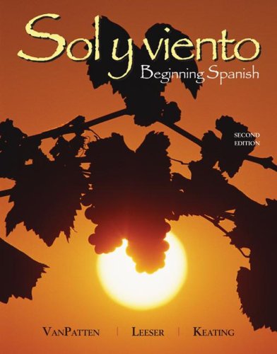 Sol y Viento Beginning Spanish 2nd 2009 9780073513126 Front Cover