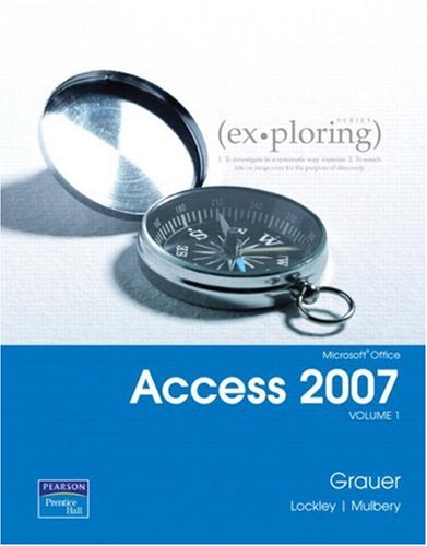 Microsoft Office Access 2007  7th 2008 9780132252126 Front Cover