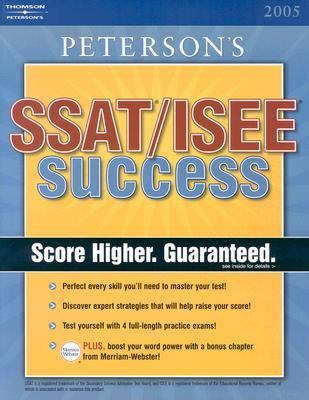 SSAT/ISEE Success 2005  6th 9780768916126 Front Cover