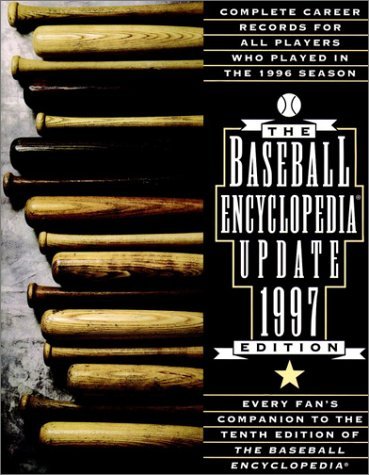 Baseball Encyclopedia Update  1997th 1997 9780028615127 Front Cover