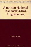 American National Standard COBOL Programming  1971 9780030863127 Front Cover