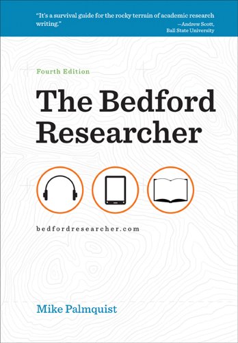 Bedford Researcher  4th 2012 9780312675127 Front Cover