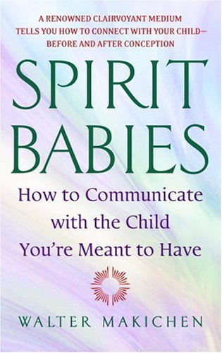 Spirit Babies How to Communicate with the Child You're Meant to Have  2005 9780385338127 Front Cover