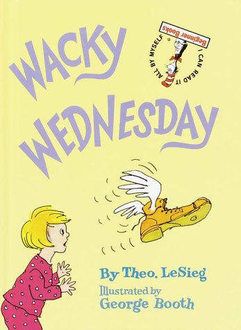 Wacky Wednesday   1974 9780394829128 Front Cover