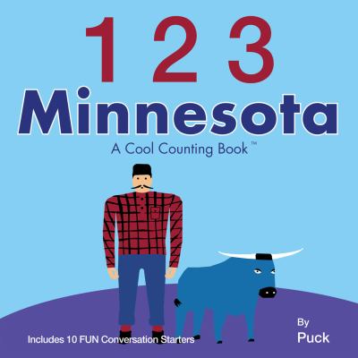 123 Minnesota A Cool Counting Book N/A 9780983812128 Front Cover
