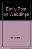 Emily Post on Weddings N/A 9780060808129 Front Cover