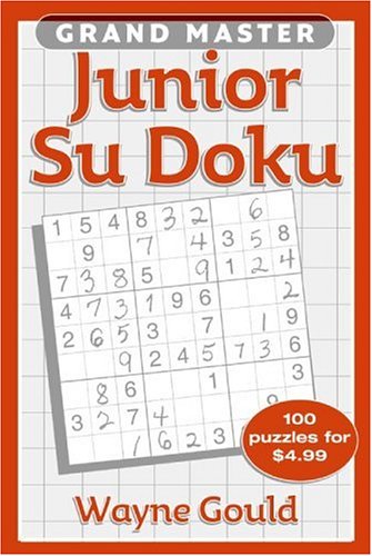 Grand Master Junior Sudoku  N/A 9780061124129 Front Cover
