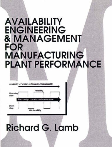 Availability Engineering and Management for Manufacturing Plant Performance   1995 9780133241129 Front Cover