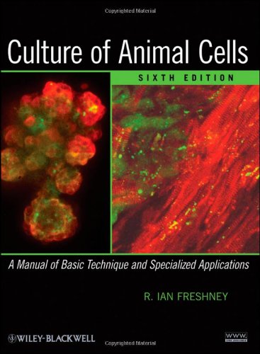 Culture of Animal Cells A Manual of Basic Technique and Specialized Applications 6th 2010 9780470528129 Front Cover