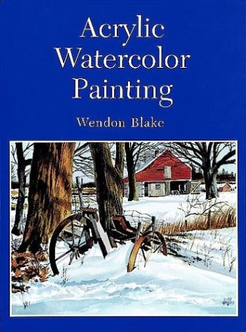 Acrylic Watercolor Painting   1998 9780486299129 Front Cover