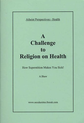 Challenging Religion on Health   2005 9780955067129 Front Cover