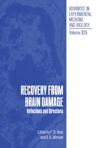 Recovery from Brain Damage Reflections and Directions  1992 9781461365129 Front Cover