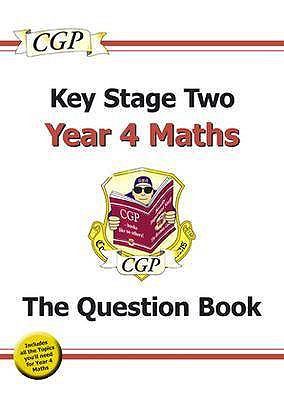 KS2 Maths Question Book - Year 4  N/A 9781847622129 Front Cover