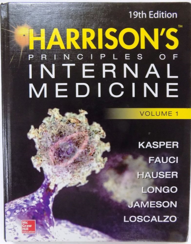 Harrison's Principles of Internal Medicine - Volume 1: Chapters 1-98 19th 9780071802130 Front Cover