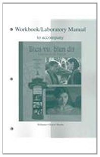 Bien Vu Bien Dit Workbook/Lab Manual   2008 9780073259130 Front Cover