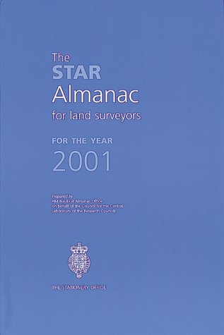 Star Almanac for Land Surveyors for the Year 2001 N/A 9780118873130 Front Cover