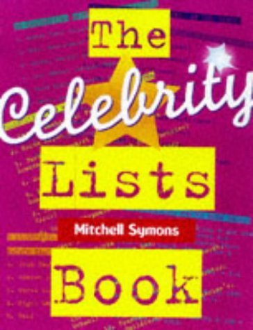 Celebrity Book of Lists  1998 9780233994130 Front Cover