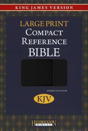 Holy Bible: King James Version, Black/ Silver, Compact, Reference Bible  2012 9781619700130 Front Cover