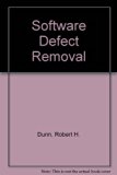 Software Defect Removal   1984 9780070183131 Front Cover