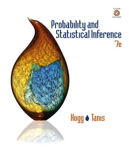 Probability and Statistical Inference  7th 2005 (Revised) 9780131464131 Front Cover