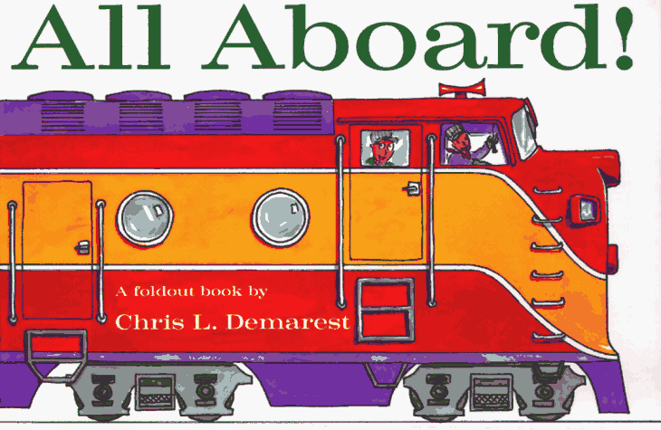 All Aboard!   1997 9780152014131 Front Cover