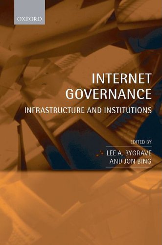 Internet Governance Infrastructure and Institutions  2009 9780199561131 Front Cover