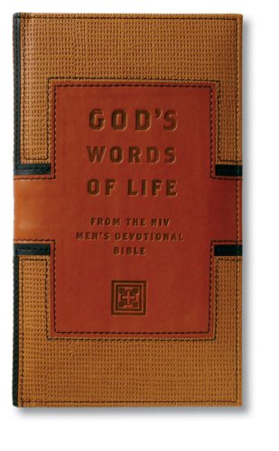 God's Words of Life From the NIV Men's Devotional Bible  2005 9780310810131 Front Cover