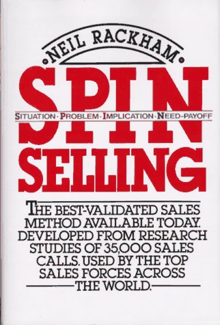 SPIN Selling   1988 9780070511132 Front Cover