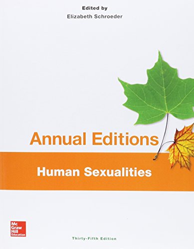 Human Sexualities: 35th 2015 9781259346132 Front Cover