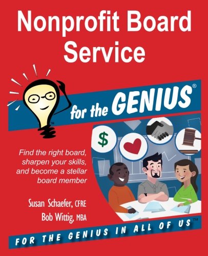     NONPROFIT BOARD SERVICE FOR GENIUS  N/A 9781941050132 Front Cover