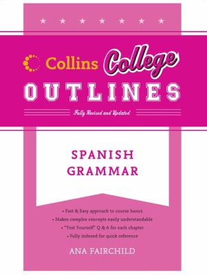 Spanish Grammar  N/A 9780062115133 Front Cover