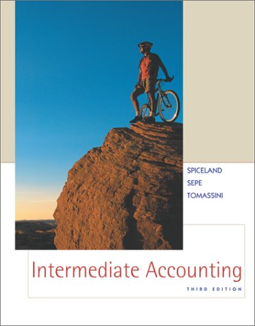 Intermediate Accounting  3rd 2004 9780072466133 Front Cover