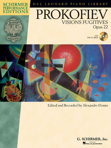 Sergei Prokofiev - Visions Fugitives, Op. 22 With Access to Online Audio of Performances N/A 9781423494133 Front Cover
