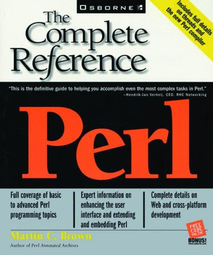 Perl The Complete Reference N/A 9780072133134 Front Cover