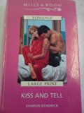 Kiss and Tell  Large Type  9780263152135 Front Cover