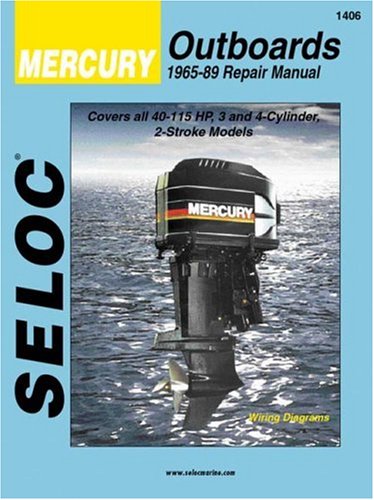Mercury Outboards, 3-4 Cylinders, 1965-1989   1998 9780893300135 Front Cover