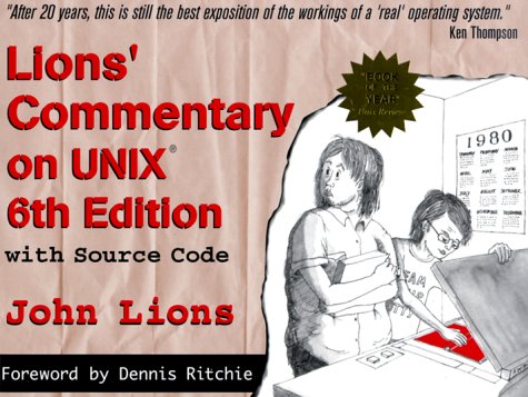 Lions Commentary on UNIX  6th 1996 9781573980135 Front Cover