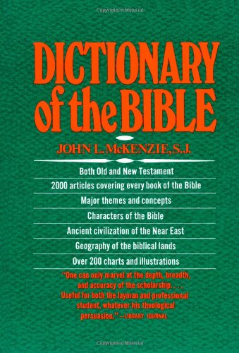 Dictionary of the Bible   1995 9780684819136 Front Cover