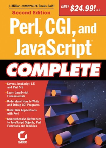 Perl, CGI, and JavaScript Complete  2nd 2003 (Revised) 9780782142136 Front Cover