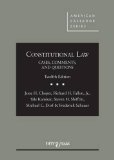 Constitutional Law: Cases Comments and Questions,12th  12th 2015 9781628100136 Front Cover