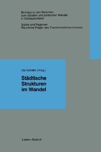 Stï¿½dtische Strukturen Im Wandel   1997 9783322958136 Front Cover