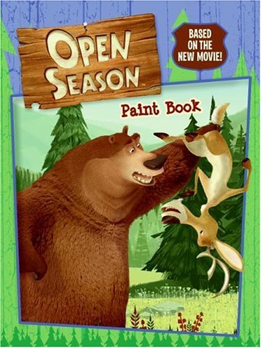 Open Season Paint Book N/A 9780060846138 Front Cover