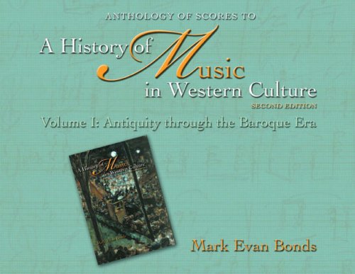History of Music etc Anthology 2nd 2006 9780131931138 Front Cover