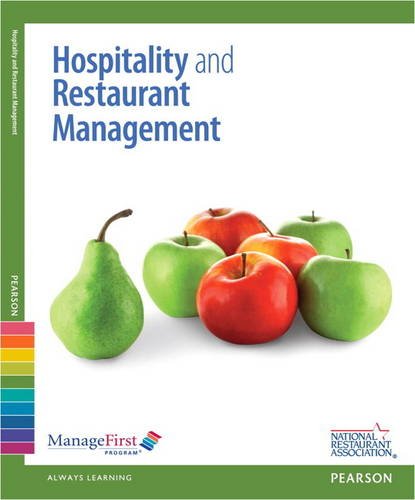 ManageFirst Hospitality and Restaurant Management with Answer Sheet 2nd 2013 (Revised) 9780132116138 Front Cover