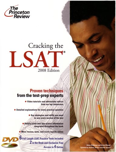 Cracking the LSAT 2008  N/A 9780375766138 Front Cover