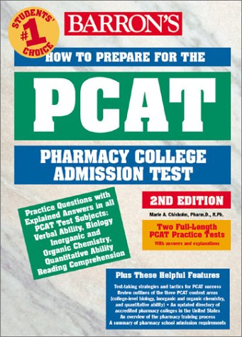 How to Prepare for the PCAT Pharmacy College Admission Test 2nd 2002 9780764117138 Front Cover