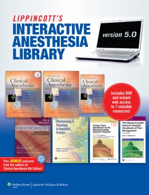 Lippincott Interactive Anesthesia Library 5th (Revised) 9781608319138 Front Cover