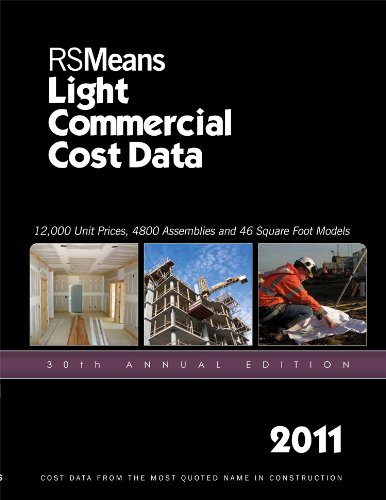 RSMeans Light Commercial Cost Data 2011:  2010 9781936335138 Front Cover