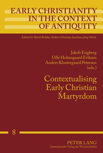 Contextualising Early Christian Martyrdom   2011 9783631595138 Front Cover
