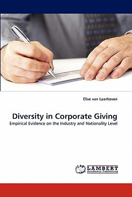 Diversity in Corporate Giving N/A 9783844320138 Front Cover